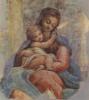 Схема вышивки «Фреска Девы Марии с младенцом»