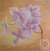 Подушка с орхидеями: оригинал