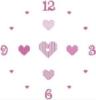 Схема вышивки «Розовые сердечки»