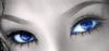 Схема вышивки «Голубые глаза»