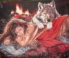 Девушка и волк: оригинал