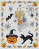 Схема вышивки «Мини вышивки для хэллоуина»