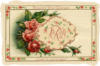 Схема вышивки «Открытка романтические розы»