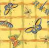 Схема вышивки «Подушка-бабочки»