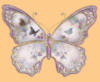 Схема вышивки «Подушка бабочка»