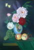 Схема вышивки «Натюрморт с розами»