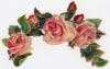 Схема вышивки «Гирлянда роз»