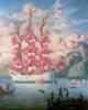Схема вышивки «Розовые паруса»