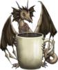 Схема вышивки «Чайный дракончик»