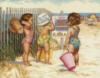 Дети на пляже: оригинал