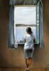 Схема вышивки «Девушка у окна (С.Дали)»