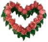 Схема вышивки «Валентинка"розовое сердце"»