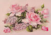 Схема вышивки «Сиренево-розовый»