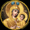 Схема вышивки «Золотая Тихвинская Богородица»