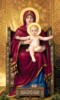 Схема вышивки «Мадонна с младенцем на троне»