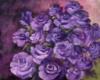 Схема вышивки «Фиолетовые розы»