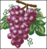 Схема вышивки «Подушка " виноград "»