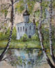 Схема вышивки «Картины Карповой С. - Церковь »