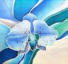 Схема вышивки «Голубая орхидея 1»