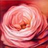 Подушка "розовая роза": оригинал