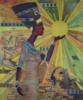 Схема вышивки «Солнце Египта»