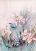 Акварель-цветы и птицы: оригинал