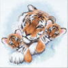 Мама с тигрятами: оригинал