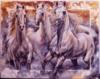 Схема вышивки «Три коня»