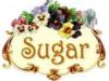 Схема вышивки «Надписи для продуктов (сахар)»