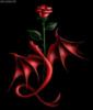 Схема вышивки «Дракон розы»