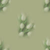 Схема вышивки «Подушка "белые тюльпаны"»