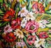Схема вышивки &laquo;Цветочная фиерия&raquo;