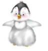 Веселый пингвиненок: оригинал