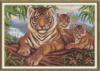 Схема вышивки «Логово тигров»