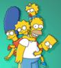 Схема вышивки «Веселая семейка Симпсонов»