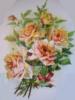 Схема вышивки «Чайные розы»