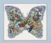 Схема вышивки «Мир бабочек»