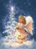 Схема вышивки «Рождественский ангел»