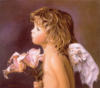 Noel Nancy ангел с цветком: оригинал