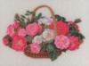 Схема вышивки &laquo;Корзинка с розами&raquo;
