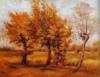"осенний пейзаж"Ван Гог: оригинал