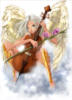 Схема вышивки «Ангелочек с виолончелью»