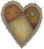 Схема вышивки « сердце»