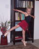 Схема вышивки «Юная балерина»