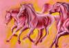 Схема вышивки «Розовые кони»
