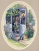 Схема вышивки «Дверь в сад»