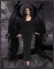 Схема вышивки «Черный ангел»