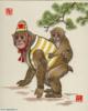 Схема вышивки «Год обезьяны»