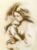Схема вышивки «Материнская любовь»