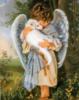 Схема вышивки «Дети-ангелы 2»